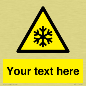 Custom Snowflake Sign